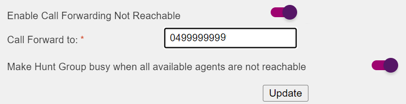 BizPhone - Hunt Group Not Reachable