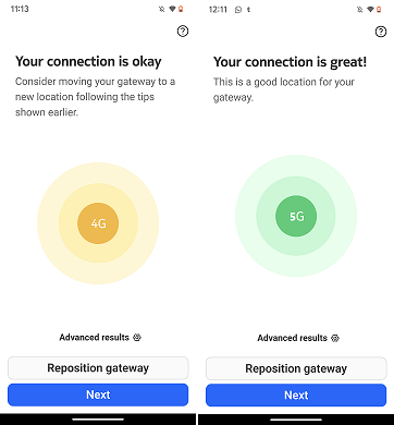 Nokia WiFi App - Connection Status