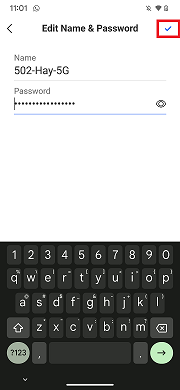 Nokia WiFi App - Edit Name & Password