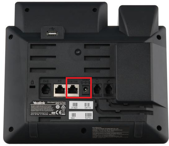 BizPhone T42S Ethernet+Power
