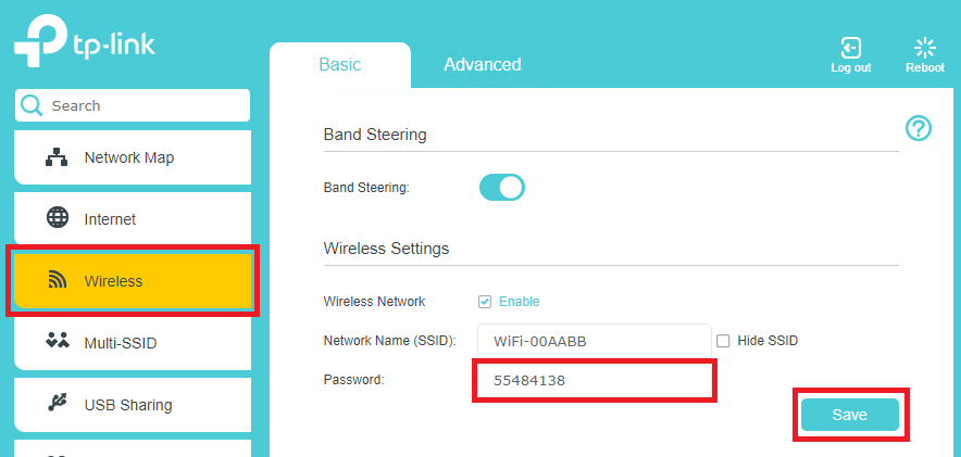 VX420-G2V Wireless settings