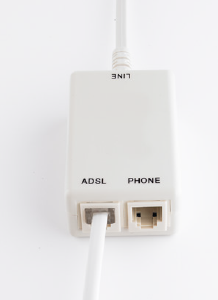 Line filter ADSL port